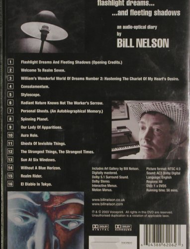 Nelson,Bill: Flashlight Dreams..Fleeting Shadows, Voiceprint(VPDVD4), , 2003 - DVD-V - 20219 - 10,00 Euro