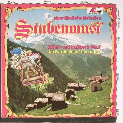 Werdenfelser Saitenspiel: Stubenmusi,Zither+Hackbrett-Musi, Maritim(47 675 NU), D, 1978 - LP - E3750 - 7,50 Euro