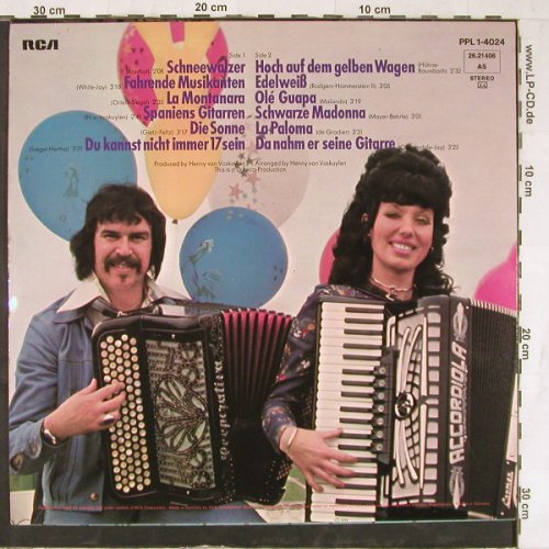 Kirmesmusikanten: Lustige Kirmesmusikanten, RCA(26.21 406 AS), D, 1974 - LP - E4604 - 7,50 Euro