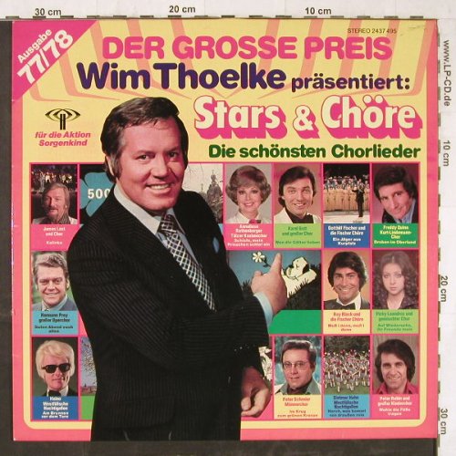 V.A.Der Grosse Preis: Wim Thoelke Präs.Stars & Chöre, Deutsche Gramophon(2437 495), D, 1978 - LP - E5845 - 5,00 Euro