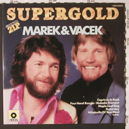 Marek & Vacek: Supergold, HörZu(134-45 493/94), D,  - 2LP - E7955 - 9,00 Euro
