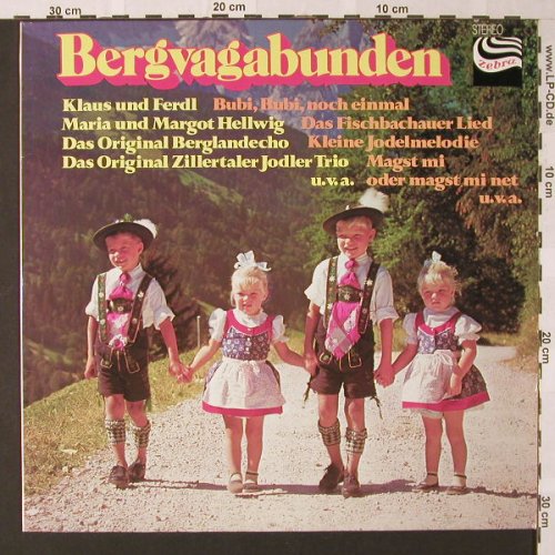 V.A.Bergvagabunden: Klaus u.Ferdl..Berglandecho,12 Tr., Zebra(0091.560), D,  - LP - E8694 - 5,00 Euro