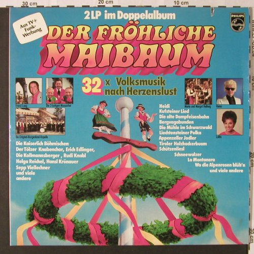 V.A.Der Fröhliche Maibaum: 32 Tr., Foc, co, Philips(6641 916), D,  - 2LP - E8699 - 7,50 Euro