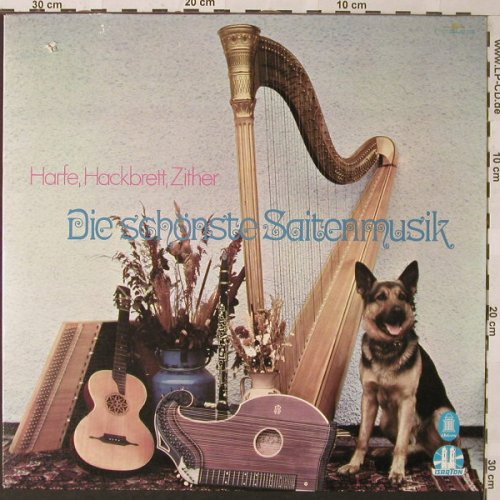 Bauer,Alfons...schönste Saitenmusik: Harfe,Hackbrett,Zither, V.A., Emi Odeon(1 C 054-42 126), D, co, 1974 - LP - E9858 - 12,50 Euro