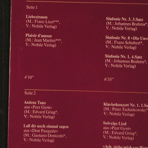 Pleva Chor & Orch.,Harry: Liebeszauber, m-/vg+, Intercord(INT 145.023), D, 1979 - LP - F1857 - 6,00 Euro