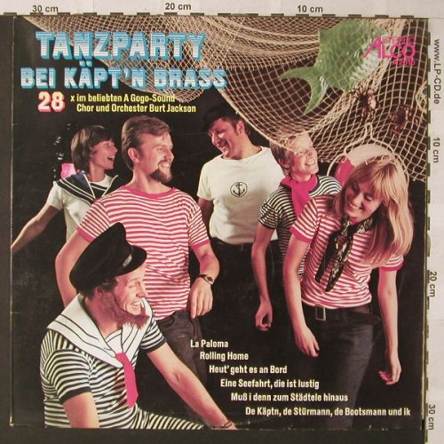Jackson,Burt & Orchester: Tanzparty Bei Käpt'n Brass, Alphabet City(A 2010), D,  - LP - F284 - 6,00 Euro