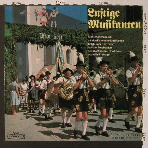 V.A.Lustige Musikanten: 14 Tr., Intercord(28 913-2 MB), D,  - LP - F3109 - 7,50 Euro