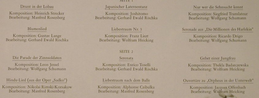 Salon-Orchester Eclair: Musik zu Kaffee und Kuchen, Amiga(8 45 320), DDR, 1987 - LP - F3306 - 7,50 Euro