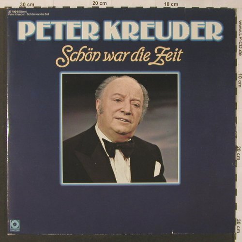 Kreuder,Peter: Schön war die Zeit,Foc(instrum.), Sonocord(27 190-8), D,  - 2LP - F3514 - 12,50 Euro