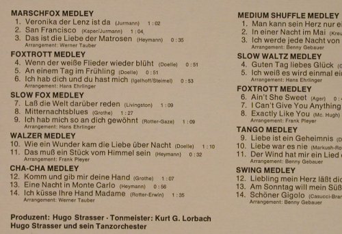 Strasser,Hugo: Hör Zu-Tanz Mit, co, Hör Zu/EMI(SHZE 403), D,  - LP - F4077 - 7,50 Euro