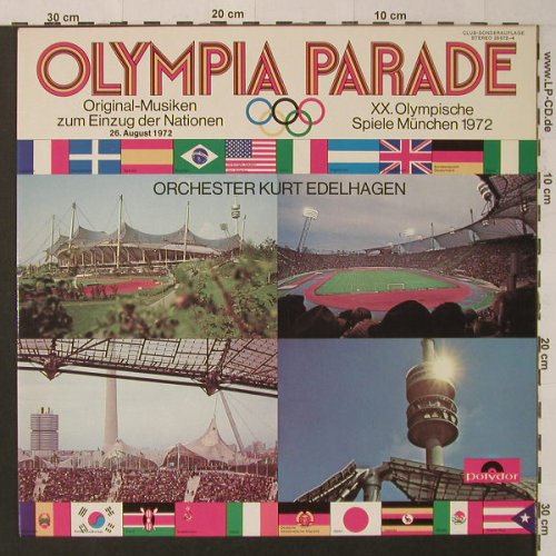 Edelhagen,Orch.Kurt: Olympia Parade München 72, Polydor(28 672-4), D Club-Ed., 1972 - LP - F4485 - 9,00 Euro
