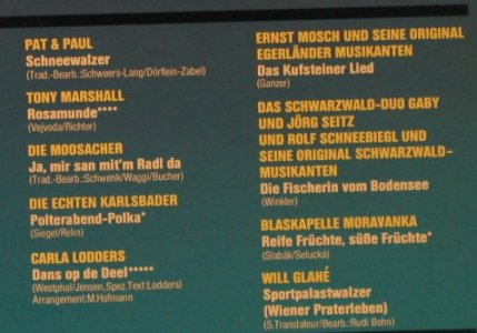 V.A.Das Fröhliche Tanzfest: Heino ..Will Glahe, 18 Tr., Teldec(6.25550 BU), D, 1983 - LP - F5398 - 5,00 Euro