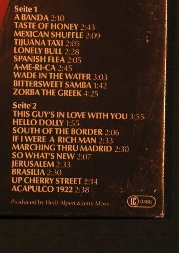 Alpert,Herb & Tijuana Brass: Goldener Trompetensound, Foc, AM(AMTV1), NL, 1979 - LP - F5923 - 5,00 Euro