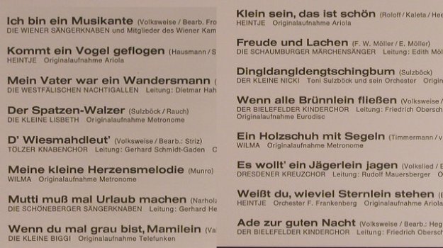V.A.Mein Vater war ein Wandersmann: Wiener Sängerknaben,Heintje..., Marcato(92 241), D,  - LP - F5979 - 6,00 Euro
