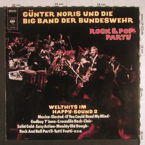 Noris,Günther & Big Band der BW: Rock & Pop Party, CBS(S 65493), NL, 1973 - LP - F6076 - 6,00 Euro