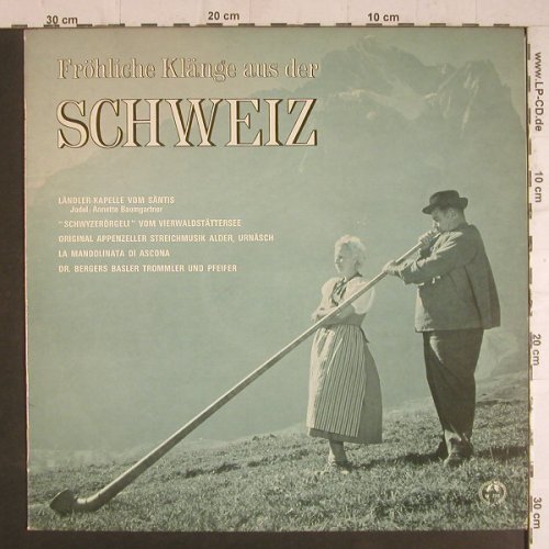 V.A.Schweiz: Fröhliche Klänge aus der, m-/vg+, Concert Hall(M-2311), ,  - LP - F6099 - 9,00 Euro