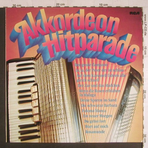 Valdi & Felix Akkordeon: Akkordeon Hitparade, RCA International(26.21593 AF), D, 1975 - LP - F6102 - 6,00 Euro