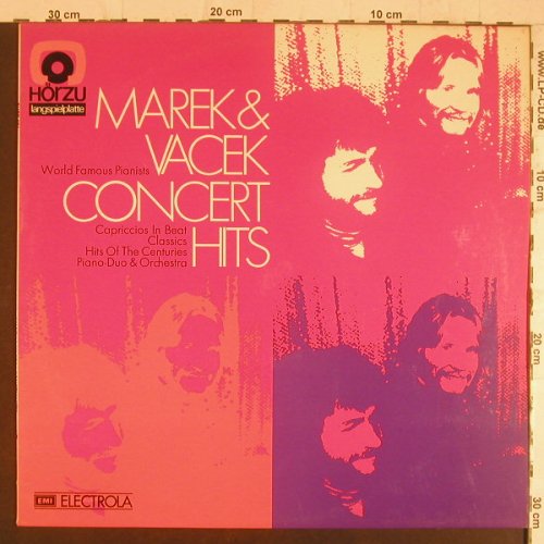 Marek & Vacek: Concert Hits, EMI Electrola/HörZu(SHZE 374), D, 1973 - LP - F6242 - 7,50 Euro