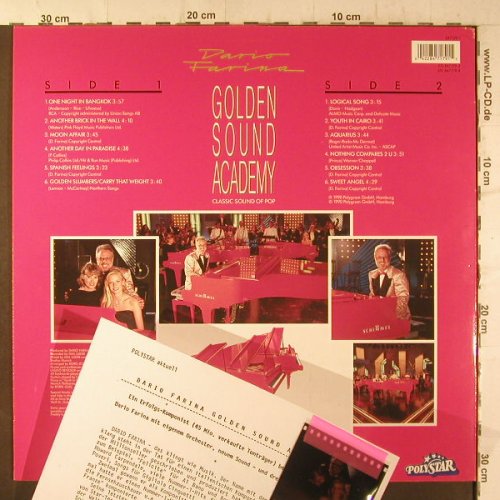 Farina,Dario: Golden Sound Academy, Polystar(847 179-1), D, 1990 - LP - F6658 - 7,50 Euro