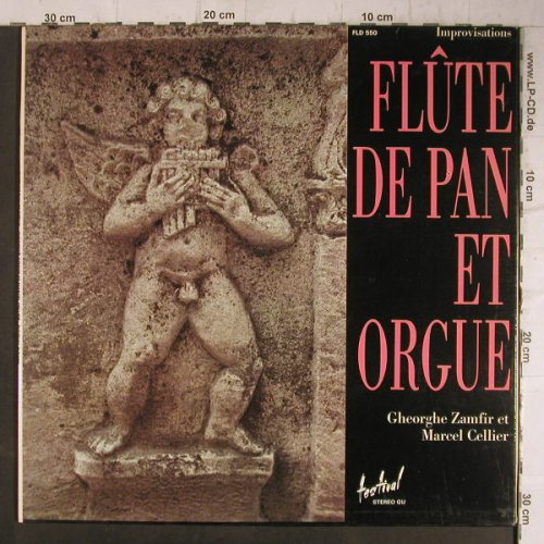 Zamfir,George & Marcel Cellier: Flute De Pan Et Orgue Live,Foc, Festival(FLD 550), F,  - LP - F8032 - 6,00 Euro