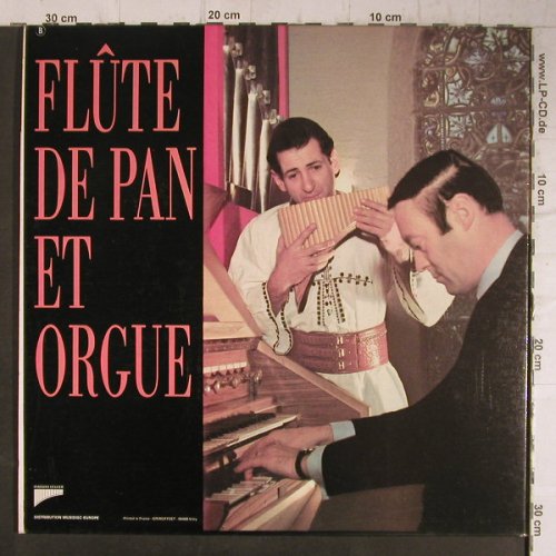 Zamfir,George & Marcel Cellier: Flute De Pan Et Orgue Live,Foc, Festival(FLD 550), F,  - LP - F8032 - 6,00 Euro