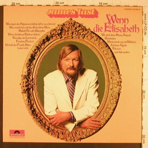 Last,James: Wenn Die Elisabeth...Mit, Polydor Club-Sondaufl.(28 654-2), D, 1972 - LP - F8416 - 7,50 Euro