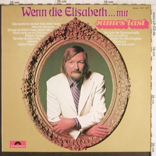 Last,James: Wenn die Elisabeth...mit, Polydor(2371 257), D, 1972 - LP - F8592 - 7,50 Euro