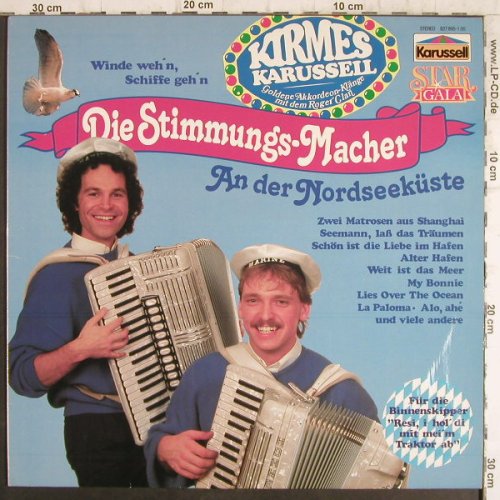 Kirmes Karussell-Roger Clan: Die Stimmungs-Macher, Karussell(827 895-1), D, 1985 - LP - F8609 - 6,00 Euro