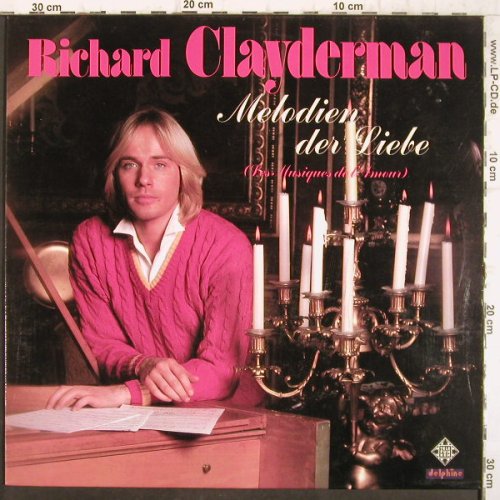 Clayderman,Richard: Melodien Der Liebe, Telefunken(6.24379 AP), D, 1980 - LP - F8981 - 6,00 Euro