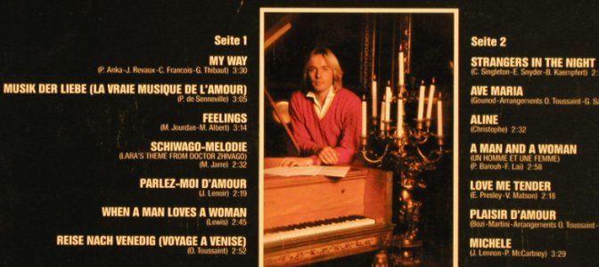 Clayderman,Richard: Melodien Der Liebe, Telefunken(6.24379 AP), D, 1980 - LP - F8981 - 6,00 Euro