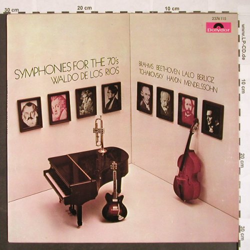 De Los Rios,Waldo: Symphonies for the 70's, Polydor(2374 115), D, 1974 - LP - F9702 - 12,50 Euro