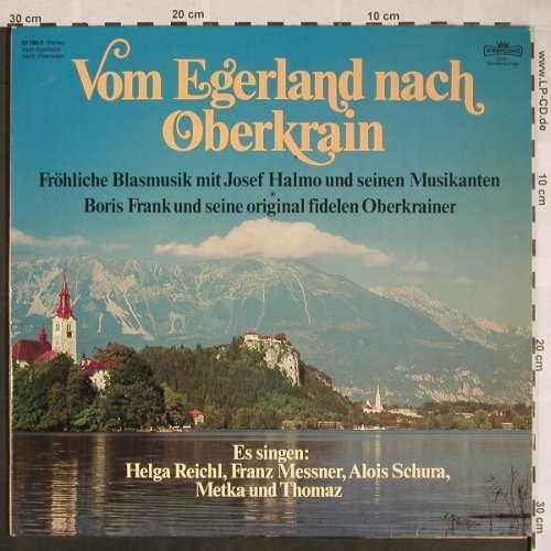 V.A.Vom Egerland nach Oberkrain: Fröhliche Blasmusik m. Josef Halmo., Intercord(27 785-5), D, 1976 - 2LP - F9755 - 7,50 Euro