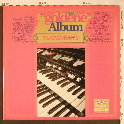 V.A.Hammond Time: Das goldene Album, Foc, Karussell(2674 003), D, Ri, 1969 - 2LP - F9897 - 7,50 Euro