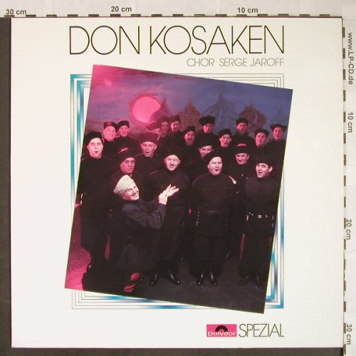 Don Kosaken: Serge Jaroff, Polydor Spezial(833 254-1), D, Ri, woc,  - LP - F9915 - 5,00 Euro