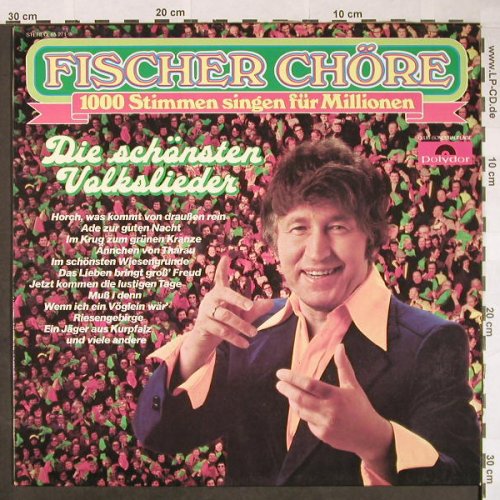 Fischer Chöre: Die Schönsten Volkslieder,ClubEd., Polydor(65 271-9), D, 1977 - LP - F9928 - 6,00 Euro