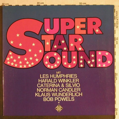 V.A.Super Star Sound: Bob Powels...Harald Winkler, Foc, Telefunken(S 14 641-P), D,  - LP - H1420 - 6,00 Euro
