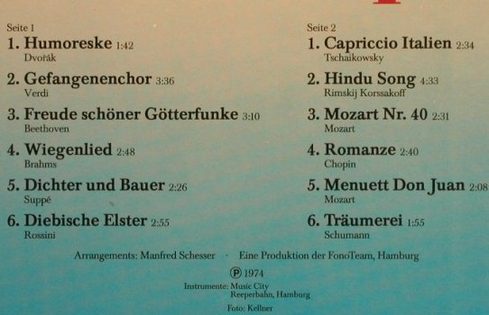 Listmann,Werner - Orchester: Romantische Trompete, Maritim(47 694), D, 1974 - LP - H144 - 7,50 Euro