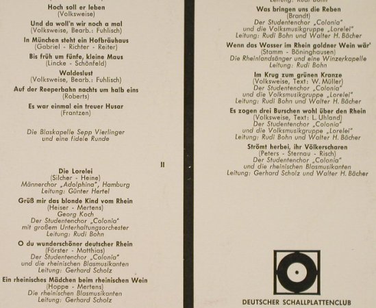 V.A.Jubel Trubel Heiterkeit: Stimmungslieder und Volksweisen, Telefunken/Decca(E-524/BT 1025-C), D, DSC,  - LP - H1549 - 7,50 Euro