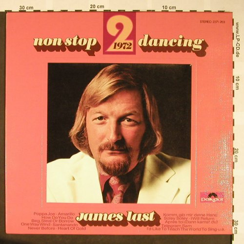 Last,James: Non Stop Dancing 1972/2, Polydor(2371 269), D, 1972 - LP - H1689 - 7,50 Euro