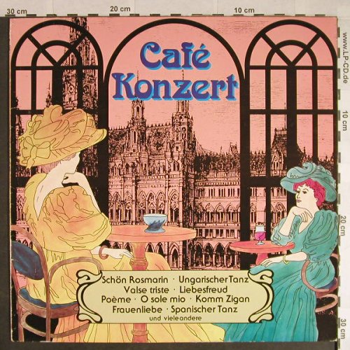 Predescu,Victor und seine Solisten: Cafe Konzert, Capriccio(46 049 3), D,Club Ed., 1983 - LP - H198 - 7,50 Euro