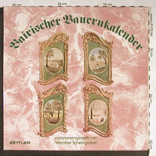 V.A.Bairischer Bauernkalender: Tobias Reiser...Lamer Sänger, Foc, Zettler / Teldec(66.22 420), D,  - LP - H2193 - 7,50 Euro