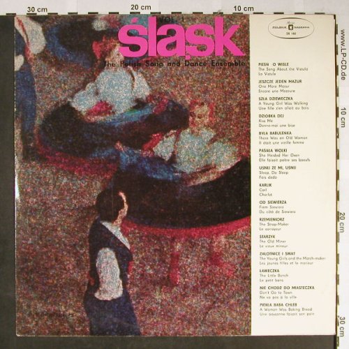 Polish Song & Dance Ensemble: Slask Vol.1, Muza(SX 0182), PL,  - LP - H2210 - 6,00 Euro