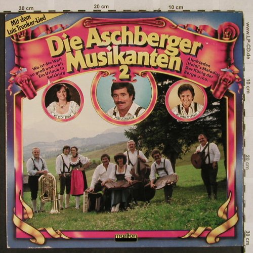 Aschberger Musikanten: 2, mit Uschi Bauer..., Marifon(296 045-315), D, 1982 - LP - H2707 - 6,00 Euro