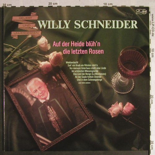 Schneider,Willy: Auf der Heide blüh'n d.letzen Rosen, Teldec, Foc, stol(63 097 0), D,m-/vg+, 1989 - 2LP - H286 - 7,50 Euro