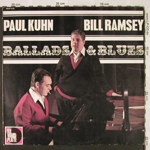 Kuhn,Paul & Bill Ramsey: Ballads & Blues, Volksplatte(SMVP 6123), D,  - LP - H3164 - 25,00 Euro