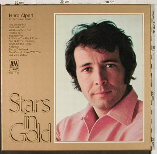Alpert,Herb & Tijuana Brass: Stars In Gold, Box + Poster/Bookl., AM(80 833 XT), D,  - 2LP - H3188 - 12,50 Euro