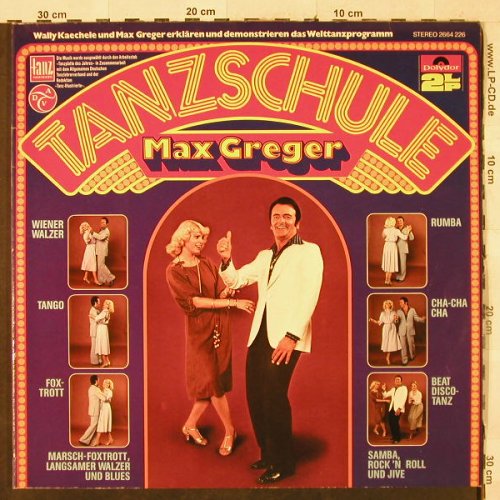 Greger,Max: Tanzschule, Foc, Polydor(2664 226), D, 1978 - 2LP - H3295 - 9,00 Euro