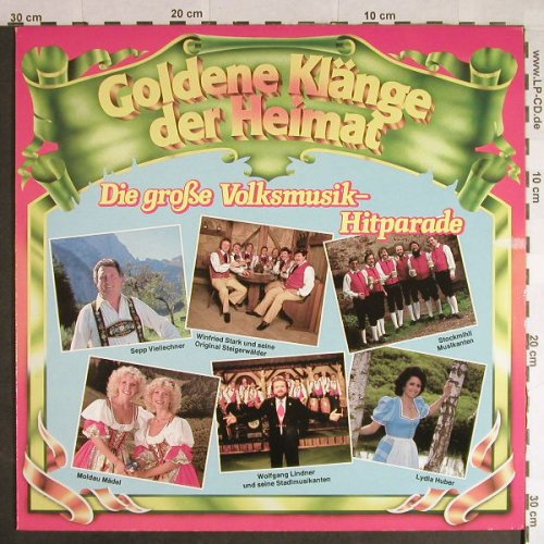 V.A.Die große Volksmusik-Hitparade: Goldene Klänge der Heimat, Koch(42 164-4), A,Club Ed, 1986 - LP - H336 - 5,00 Euro