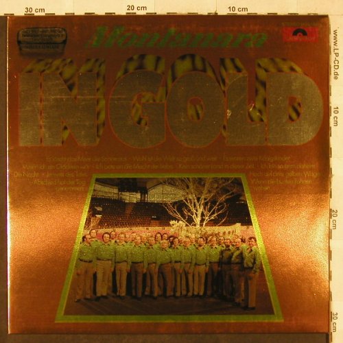 Montanara Chor: In Gold, Polydor(2459 144), D,  - LP - H3427 - 6,00 Euro