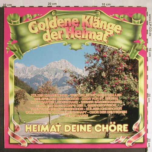 V.A.Heimat deine Chöre: Goldene Klänge der Heimat, Koch(42143-8), A,Club Ed, 1985 - LP - H343 - 5,00 Euro